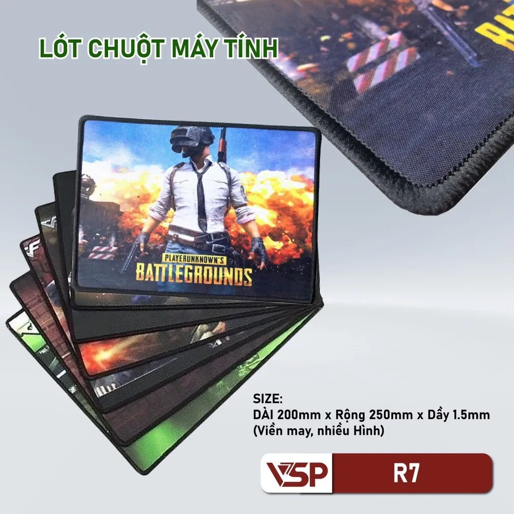 Lót chuột VSP R7 - Nhiều hình